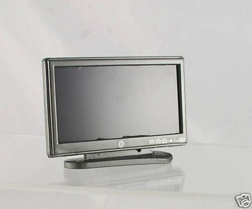 Dollhouse Miniature Wide Screen TV 102  