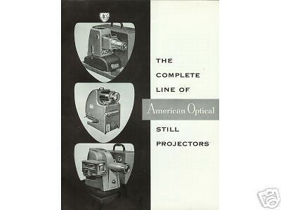 American Optical AO Slide Projector Catalog 1955?  