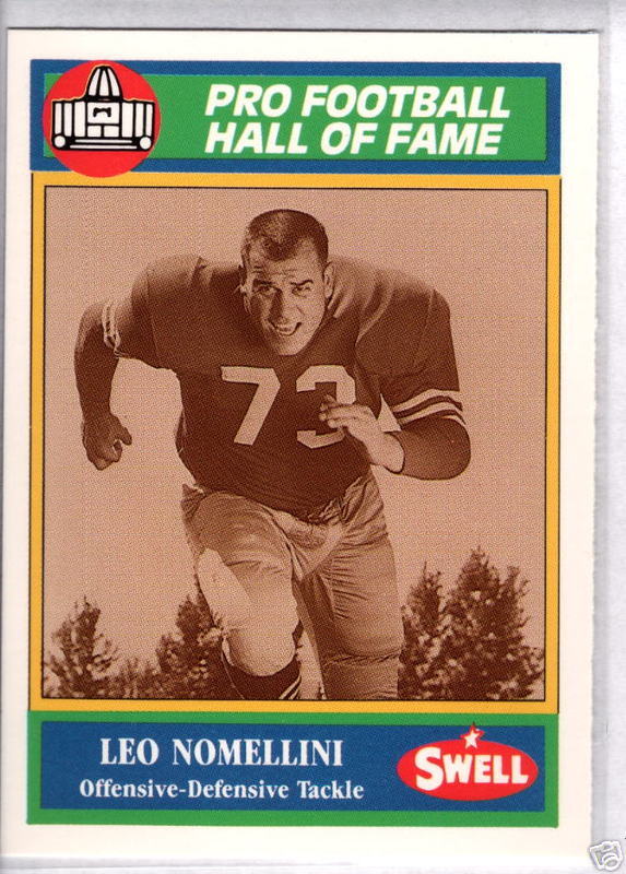 Leo Nomellini 1990 Swell Football Greats 54