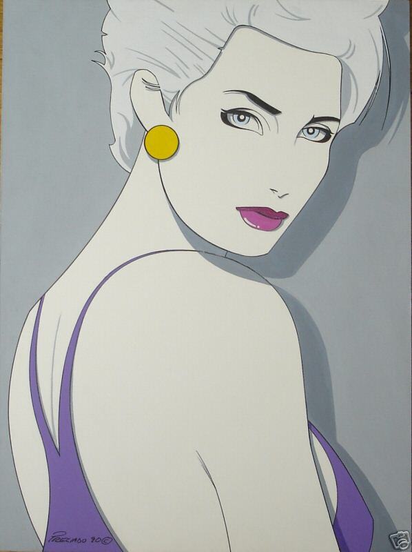 Luis Preciado Nagel Style Original Acrylic on Board  