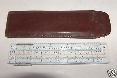 RARE ANGUS GACO OIL SEAL POCKET SLIDE RULE CALCULATOR  