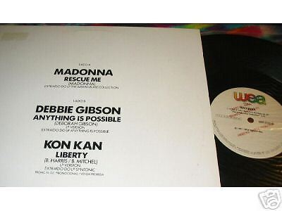 MADONNA / DEBBIE GIBSON + RARE 12 BRAZIL PROMO    K@@L  