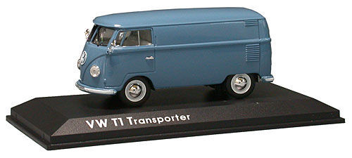 VW T1 Transporter Blue (Norev 143)