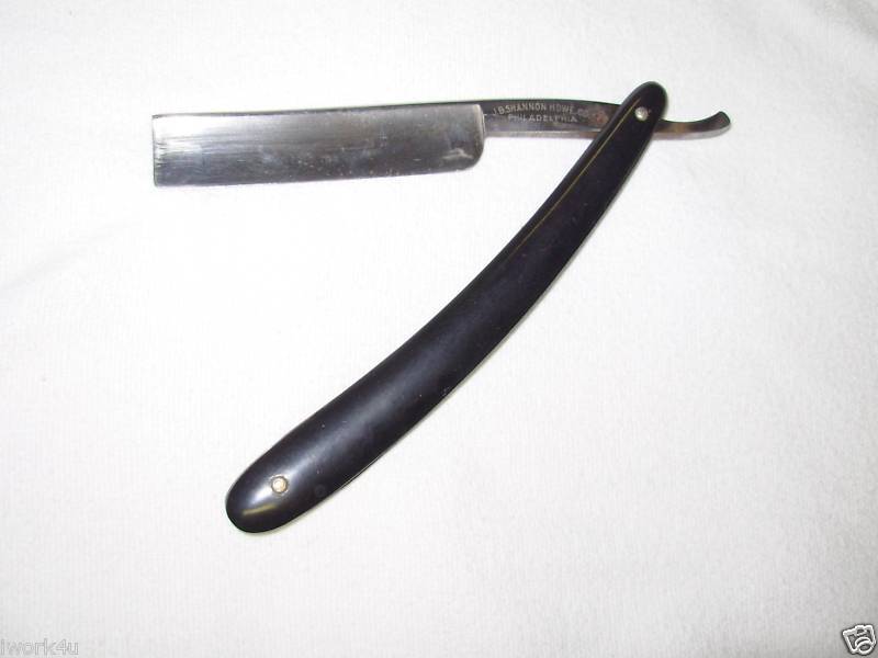 Shannon Hdwe Co Philadelphia Straight Razor  