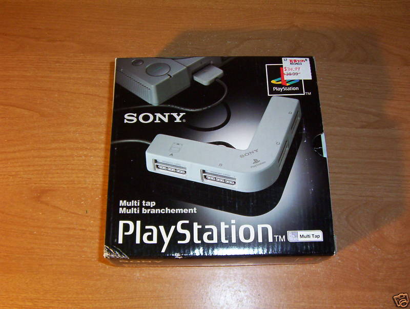 SONY PLAYSTATION 1 PS1 MULTI TAP COMPLETE IN BOX  