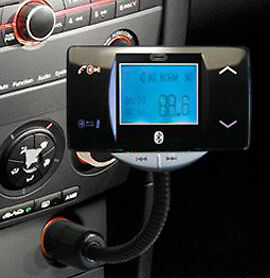 Car LCD Bluetooth  FM Handfree steering Transmitter